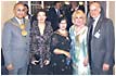 Tasmin and Jilly with the Vice-Chancellor and Lord Mayor and Lady Mayoress