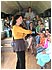 Tasmin in the Cambridge ArtsBus